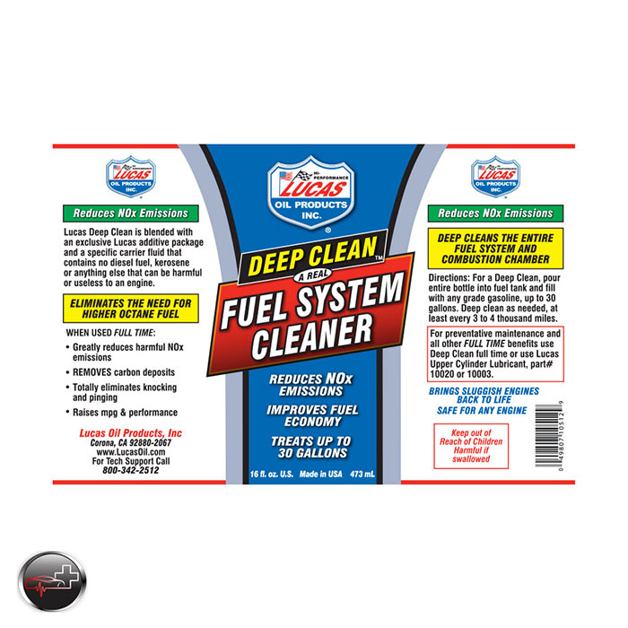 انژکتور شوی لوکاس اویل -Lucas Oil Fuel system cleaner