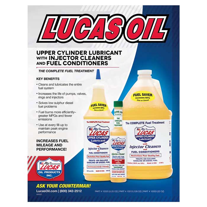 انژکتور شوی لوکاس اویل - Lucas Oil Fuel Treatment