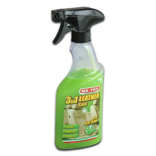 اسپری تمیزکننده چرم خودرو Leather Care 3In1 مفرا