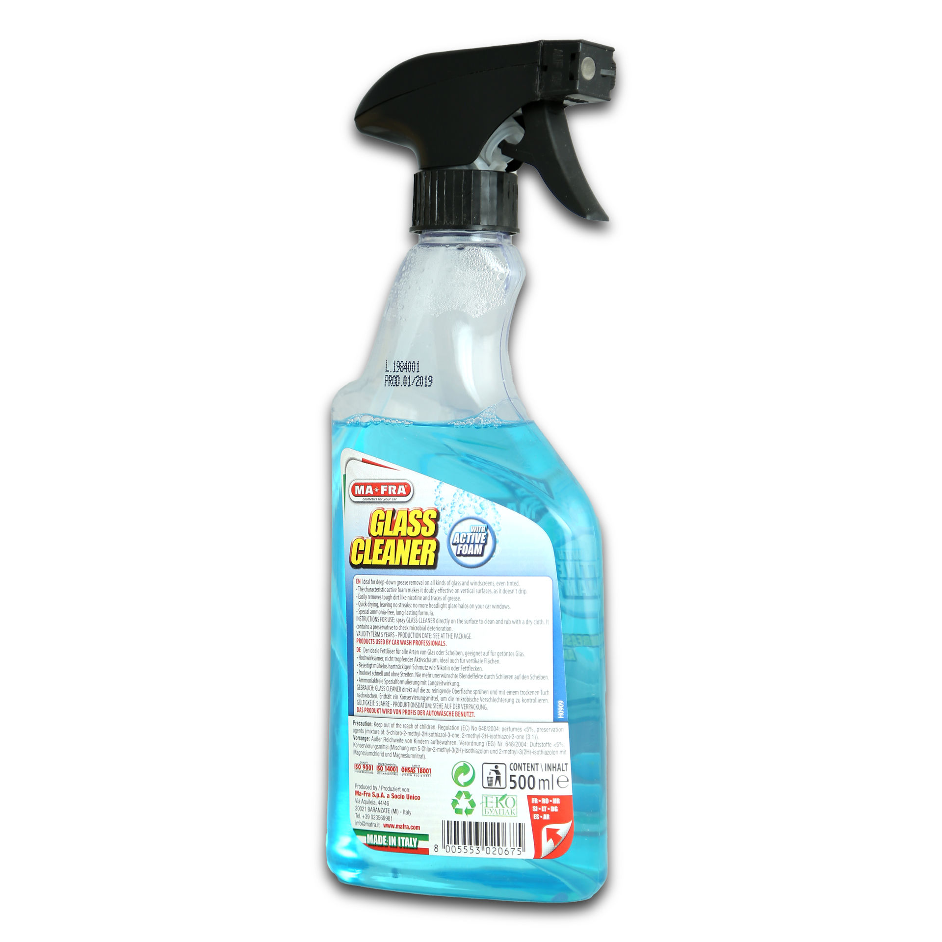 اسپری تمیزکننده شیشه Glass Cleaner مفرا