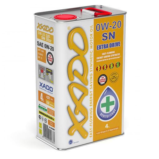 روغن موتور زادو 0W-20 4L SN