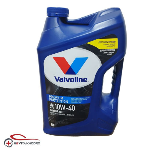 روغن موتور والوالین 10w-40 Permium Protection حجم 4.7 لیتر VALVOLINE