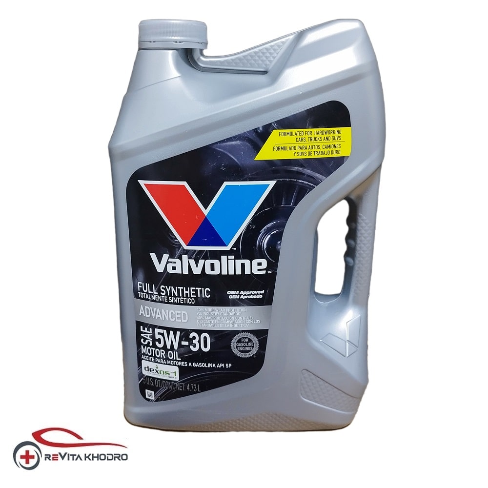 روغن موتور والوالین 5w-30 Advanced حجم 4.7 لیتر VALVOLINE