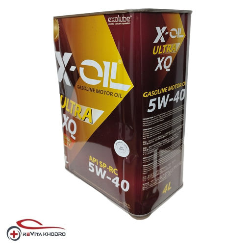 روغن موتور ایکس اویل 5W-40 ULTRA XQ حجم 4 لیتر X-OIL