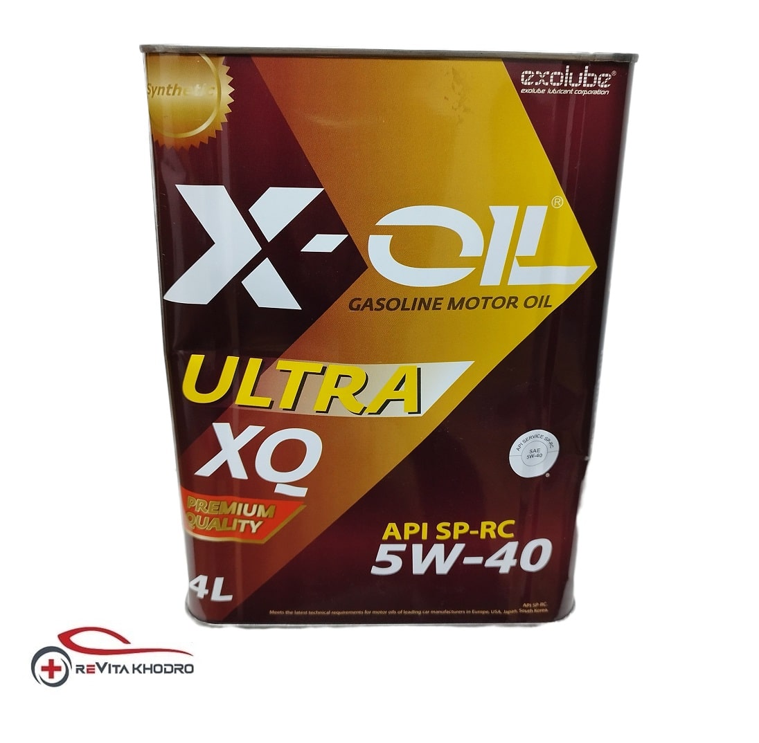 روغن موتور ایکس اویل 5W-40 ULTRA XQ حجم 4 لیتر X-OIL