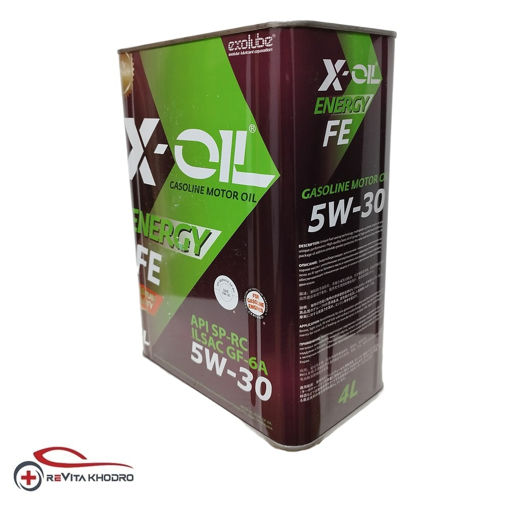 روغن موتور ایکس اویل 5W-30 ULTRA XQ حجم 4 لیتر X-OIL