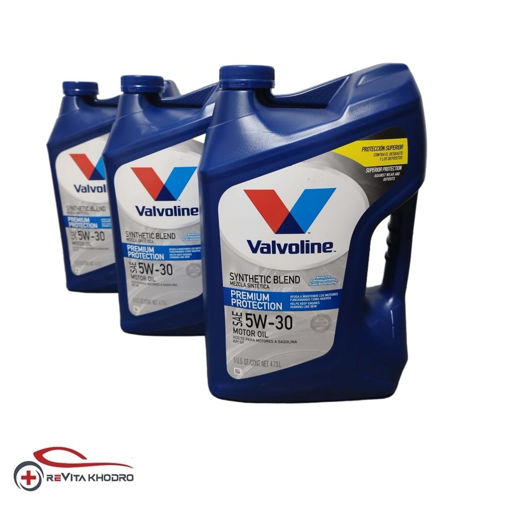 کارتن 3 عددی روغن موتور والوالین 5w-30 Permium Protection حجم 4.7 لیتر VALVOLINE
