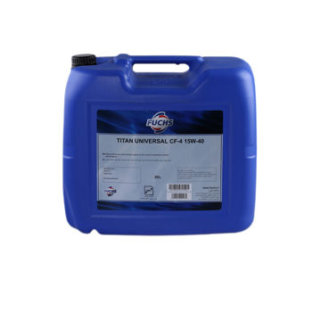 روغن موتور دیزل فوکس Fuchs TITAN 20W50 CF-4 گالن 20 لیتری