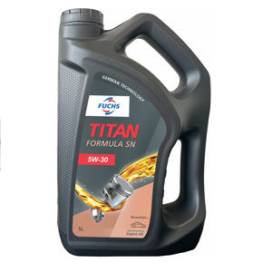 روغن موتور فوکس TITAN 5W30 SN حجم 5 لیتر
