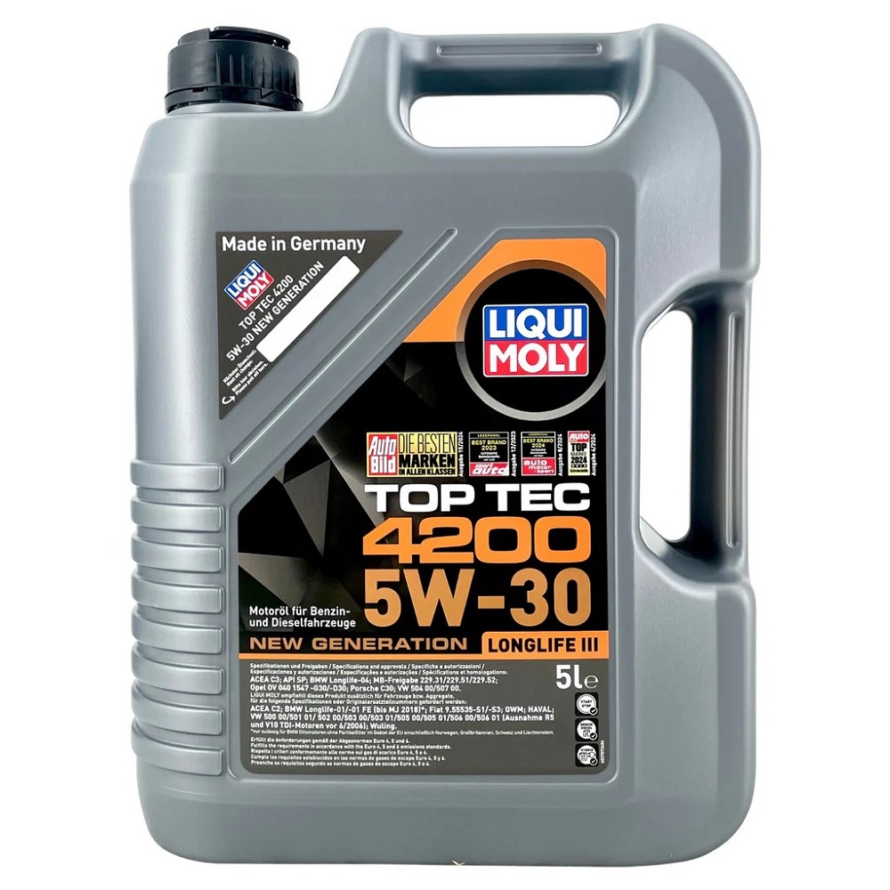روغن موتور لیکومولی 5W30 SP مدل TOPTECH حجم 5 لیتر