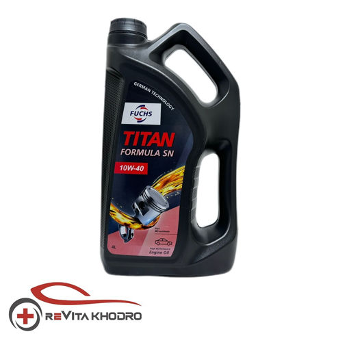 روغن موتور فوکس TITAN 10W40 SN حجم 4 لیتر (کج‌جعبه - آسیب در لیبل)