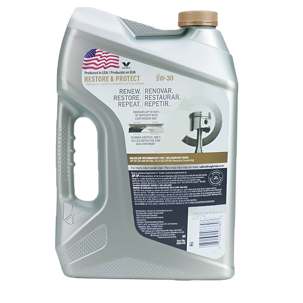 روغن موتور والوالین 5W30 SP مدل Restore & Protect حجم1 لیتر