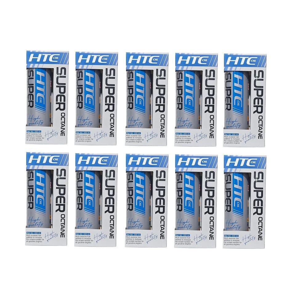 پکیج 10 عددی اکتان بوستر HTC Oil Super Octane | ارسال رایگان + تخفیف ویژه