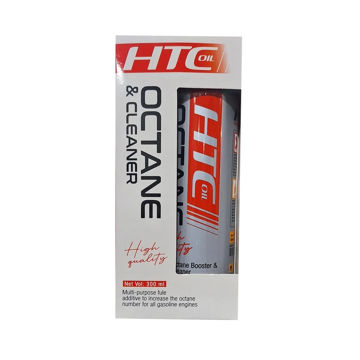 اکتان و انژکتور کلینر اچ تی سی HTC Oil | مکمل بنزین 2 در 1 افزایش اکتان و شستشوی انژکتور (300ml)